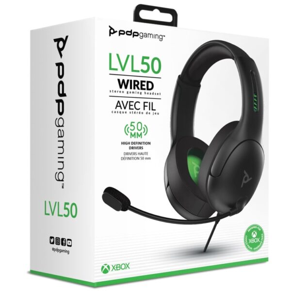 PDP LVL50 Xbox Wired Stereo Gaming Headset