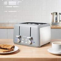 Goodmans 4 Slice Stainless Steel Toaster