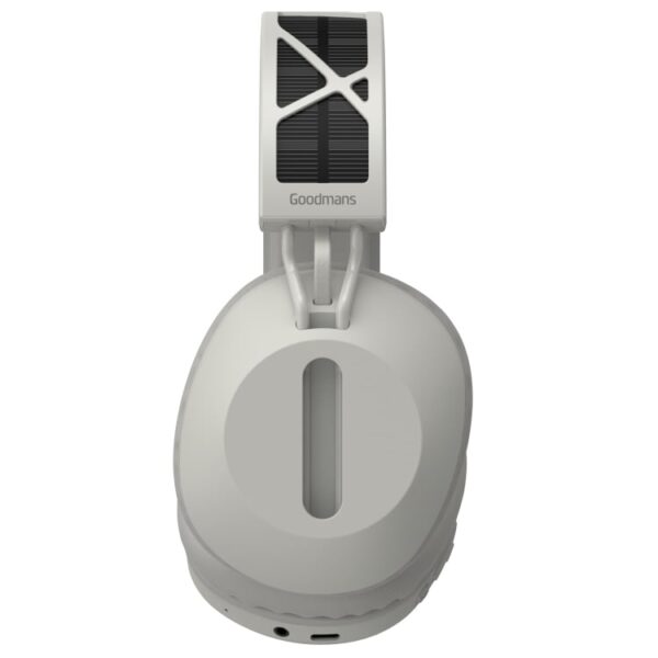 Goodmans Solar Powered Headphones Wireless Bluetooth Handsfree Calling
