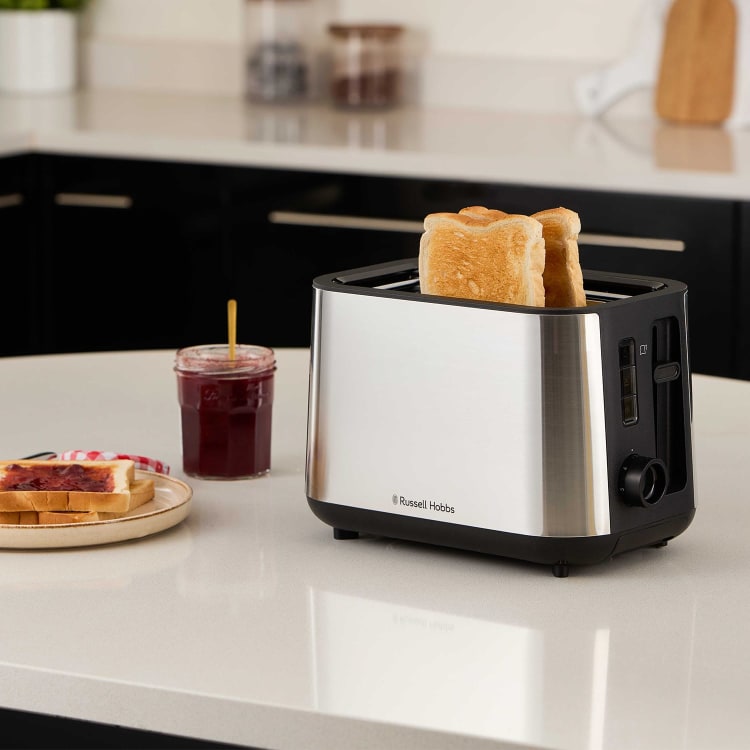 Russell Hobbs Adventure 2 Slice Toaster & Stainless Steel Classic Kettle Set