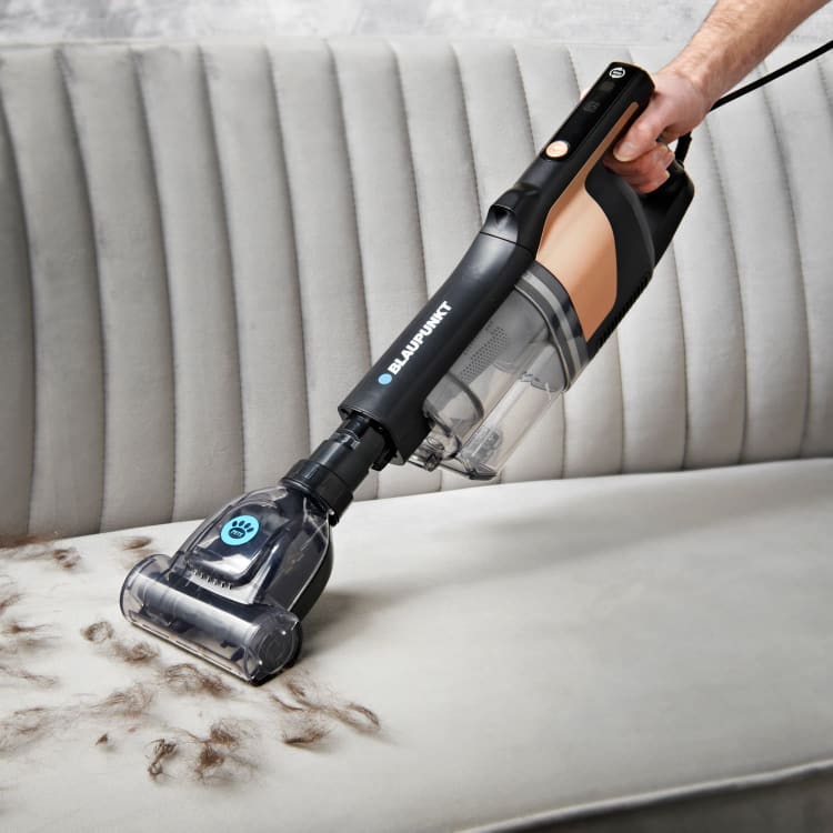 Blaupunkt Turbo Corded Stick Vacuum powerful multi-surface LED Lights Pet Tool