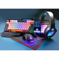 Goodmans 4 in 1 PC LED Gaming Bundle, Full gaming Complete Set.