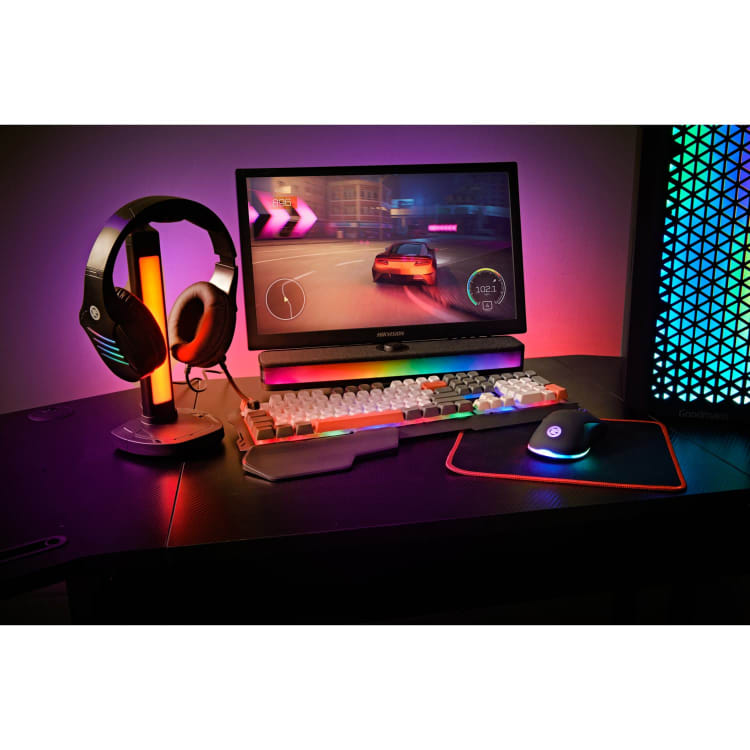 Goodmans 4 in 1 PC LED Gaming Bundle, Full gaming Complete Set.