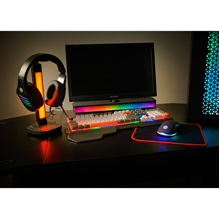 Goodmans 4 in 1 PC LED Gaming Bundle, Full gaming Complete Set.